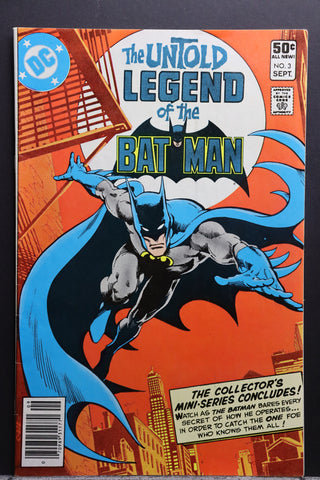 The Untold Legend of the Batman #3 (1980) - NM-