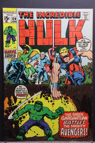 The Incredible Hulk #128 (1970) - FN