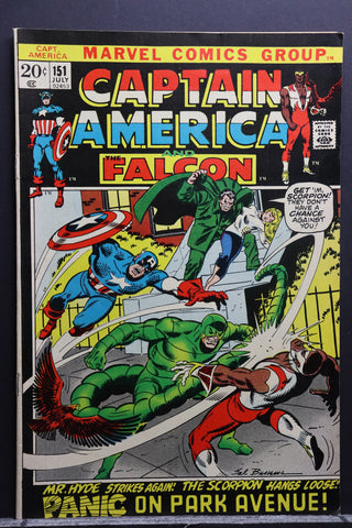 Captain America #151 (1972) - VF+