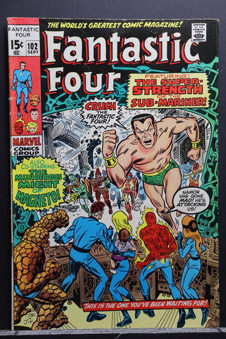 Fantastic Four #102 (1970) - FN