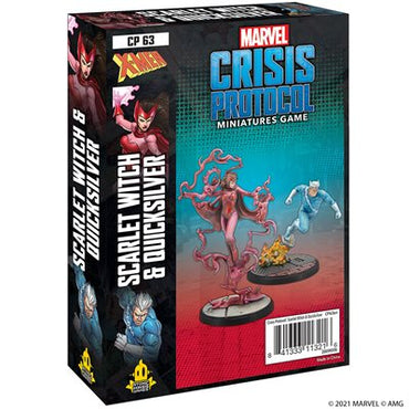 Marvel Crisis Protocol: Scarlet Witch and Quicksilver Character Pack