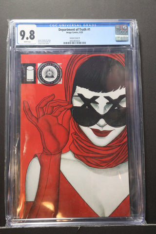 Department of Truth #1 Cover B CGC 9.8